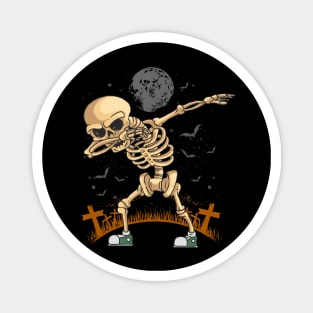 Dabbing Skeleton Magnet